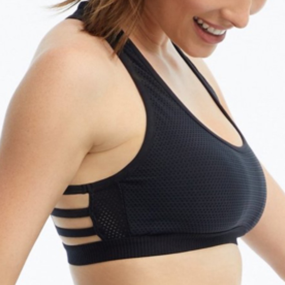 Black Racerback Sports Bra